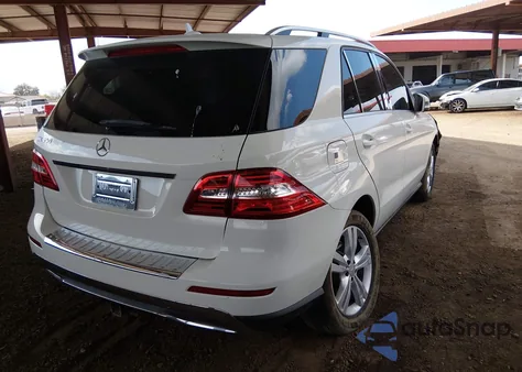 2013 Mercedes-Benz Ml 350 из США, поврежденный, VIN 4JGDA5JB6DA132249